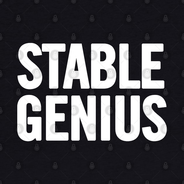 Stable Genius by sergiovarela